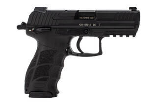 Heckler and Koch P30S 9mm pistol with night sights, black.